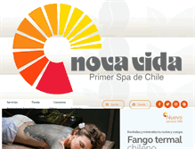 Tablet Screenshot of novavida.cl